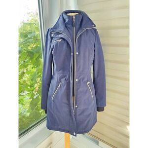 Jessica Simpson Women's Navy Blue Softshell Jacket Coat Winter, Fall Outerwear S